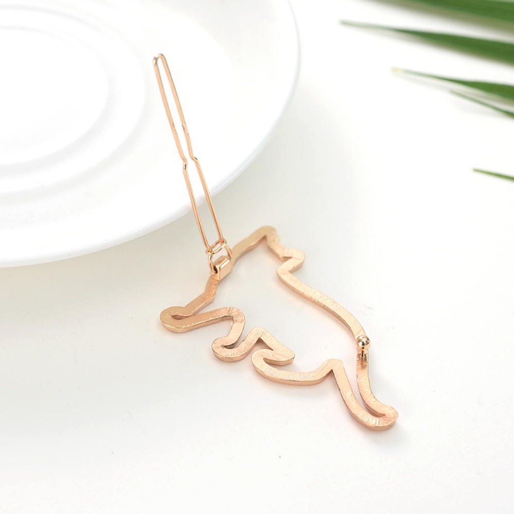 Minimalist Cute Cat Hair Clip - Picture 2 of 4